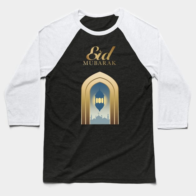 Eid Mubarak 2021 Baseball T-Shirt by TibA